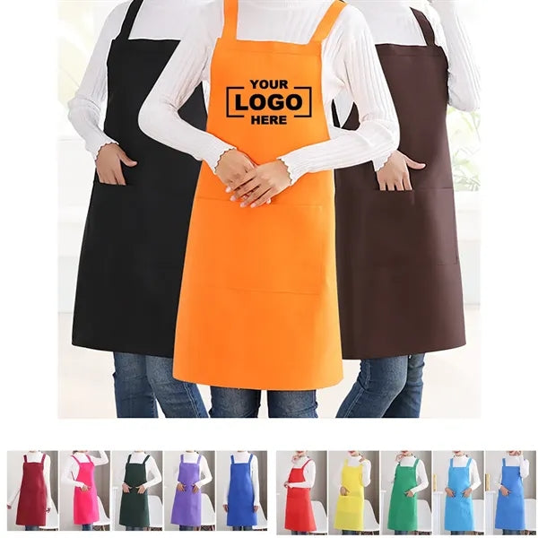 Solid Color Polyester Apron