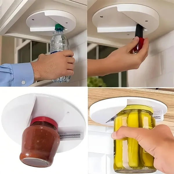 Jar Opener Under Cabinet Counter