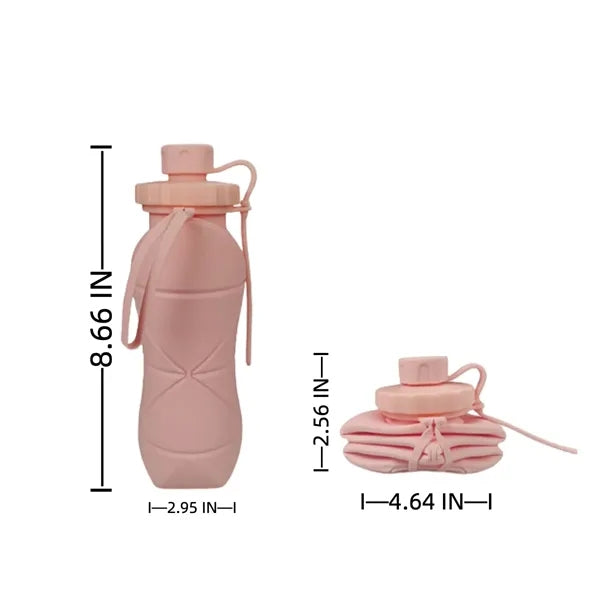 Collapsible Water Bottle Silicone Foldable