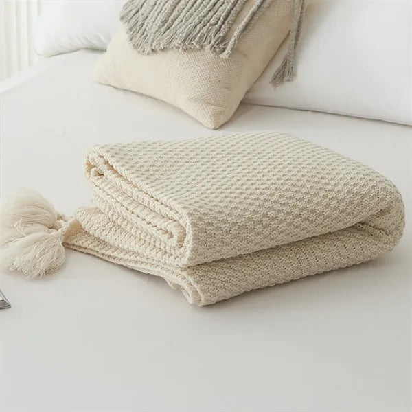 Acrylic Knitted Blanket