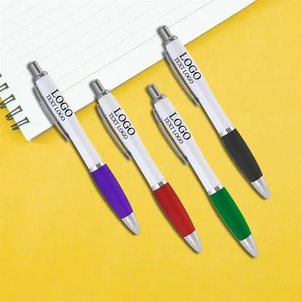 Plastic Click Satin Pen