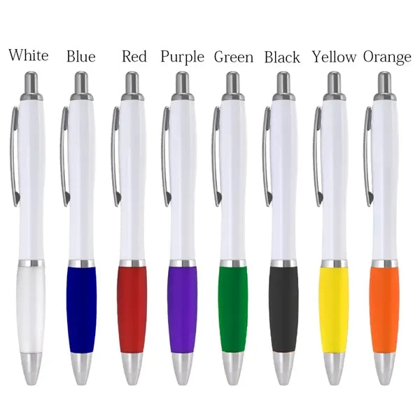 Plastic Click Satin Pen