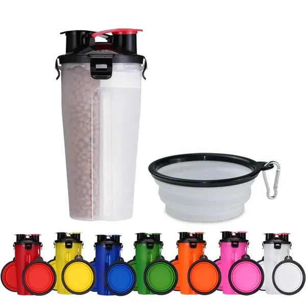 Two Water Food Cups For Pets
