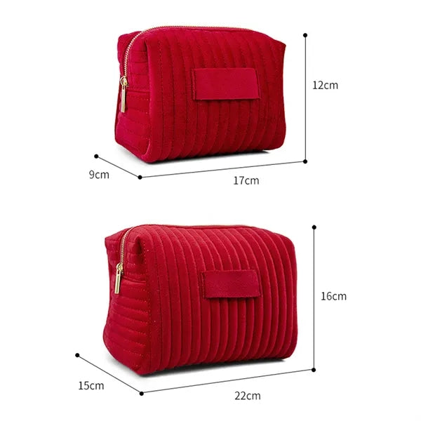 Velvet Cosmetic Bag