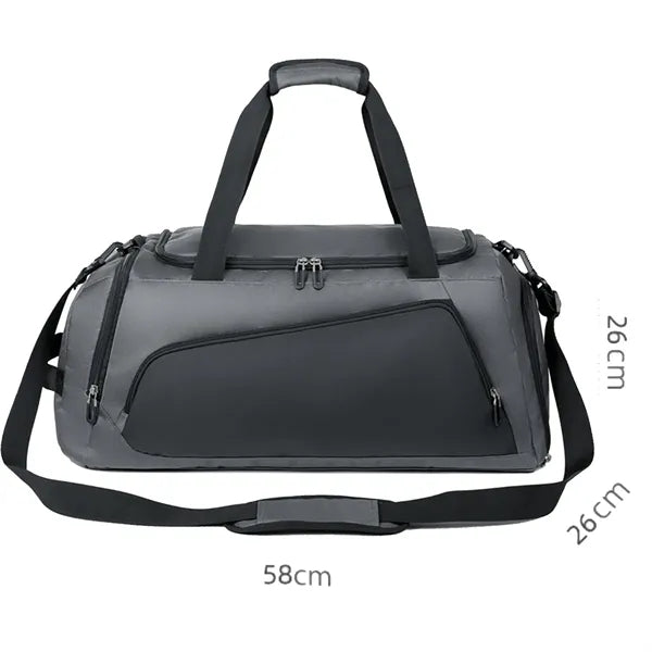 35L Sports Duffel Bag with Multiple Compartments