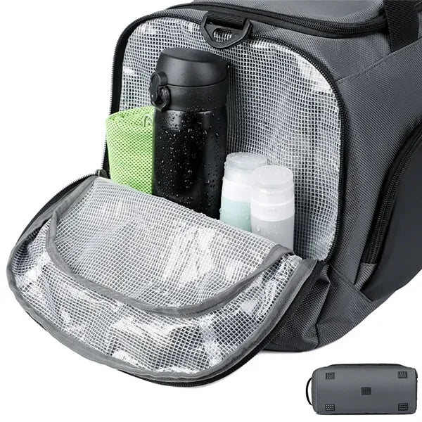 35L Sports Duffel Bag with Multiple Compartments