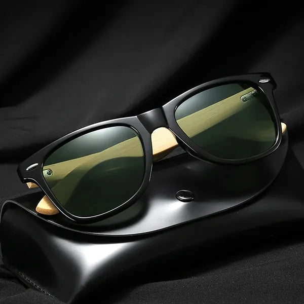 Bamboo Frame Sunglasses