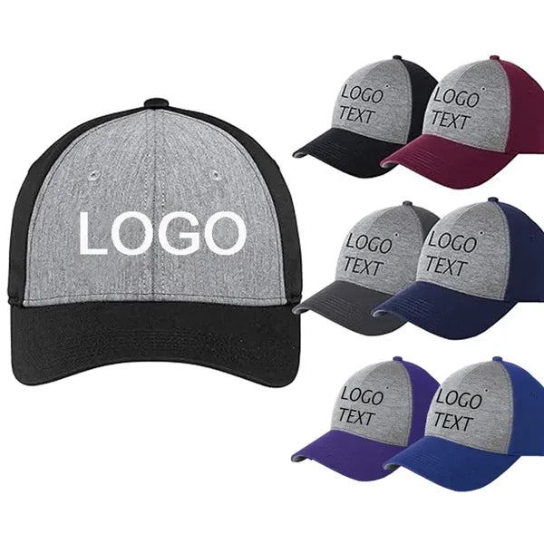 Two Tone Cotton Baseball Caps