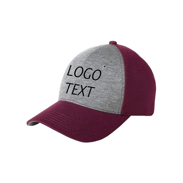 Two Tone Cotton Baseball Caps
