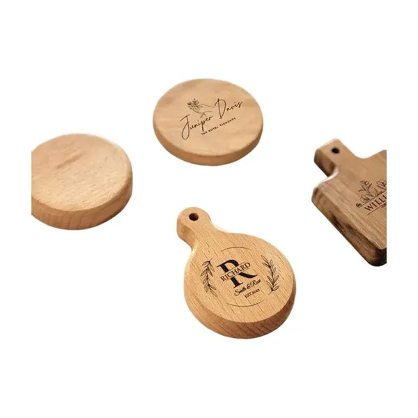 Rounded Wooden Bottle Opener