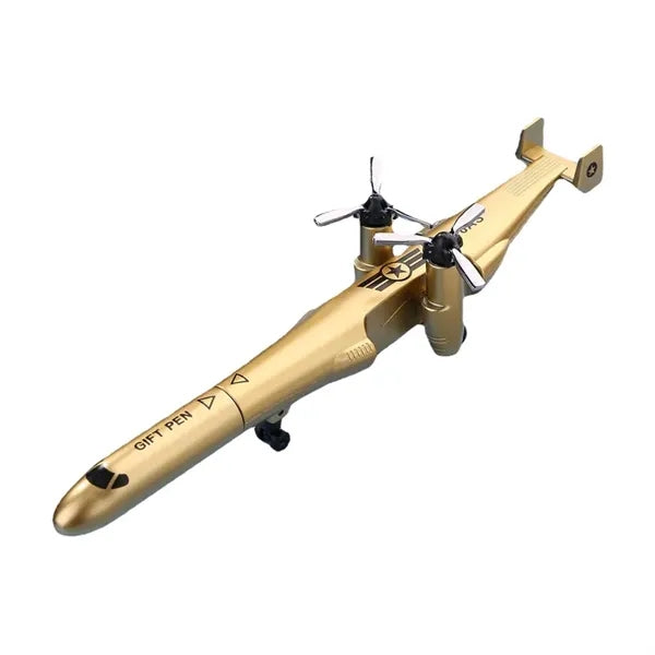 Stylish Helicopter Shape Gel Pen For Kids & Student