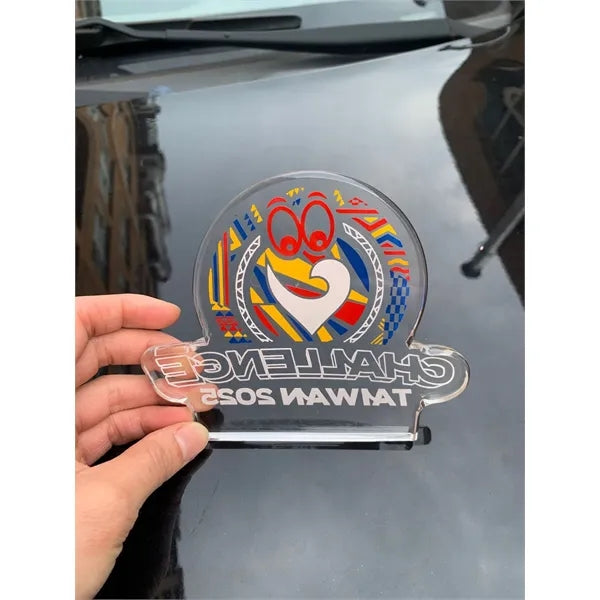 Custom-Shape Free Stand Acrylic Awards