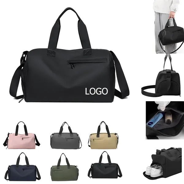 Dry Wet Separation Sports Gym Travel Duffel Bag