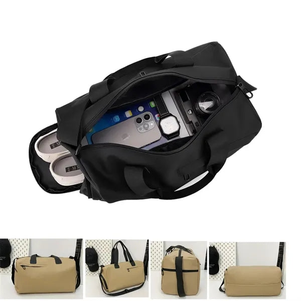 Dry Wet Separation Sports Gym Travel Duffel Bag