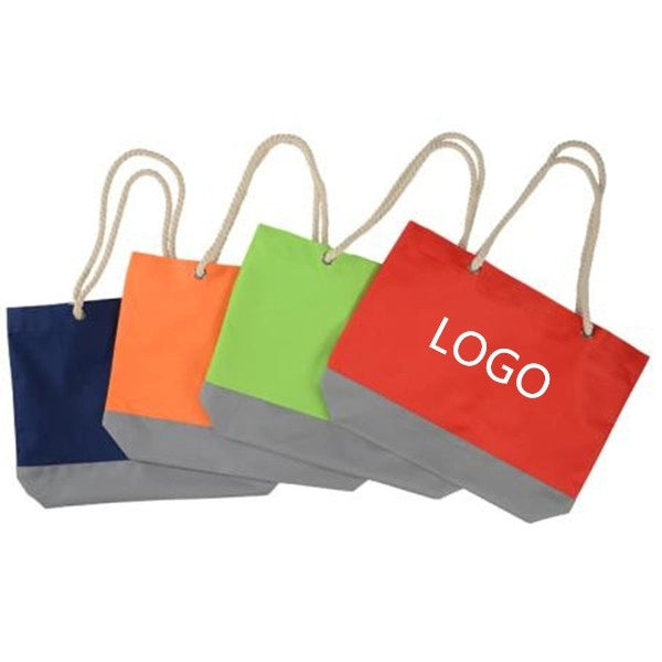 Canvas Roper Tote Beach Bag