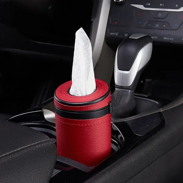 Car Tissue Holder with Built-in Safety Hammer