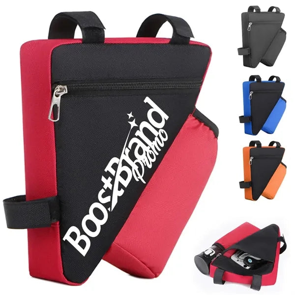 Bike Frame Triangle Bag with Water Bottle Holder