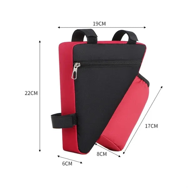 Bike Frame Triangle Bag with Water Bottle Holder