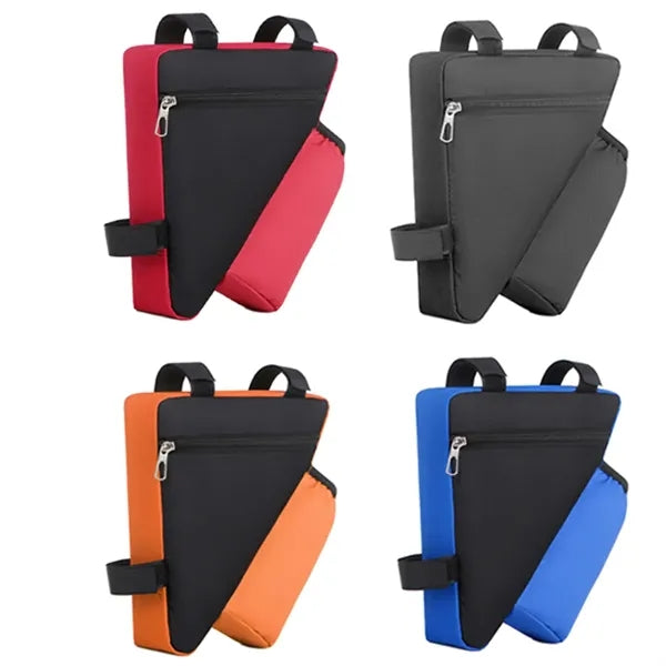 Bike Frame Triangle Bag with Water Bottle Holder