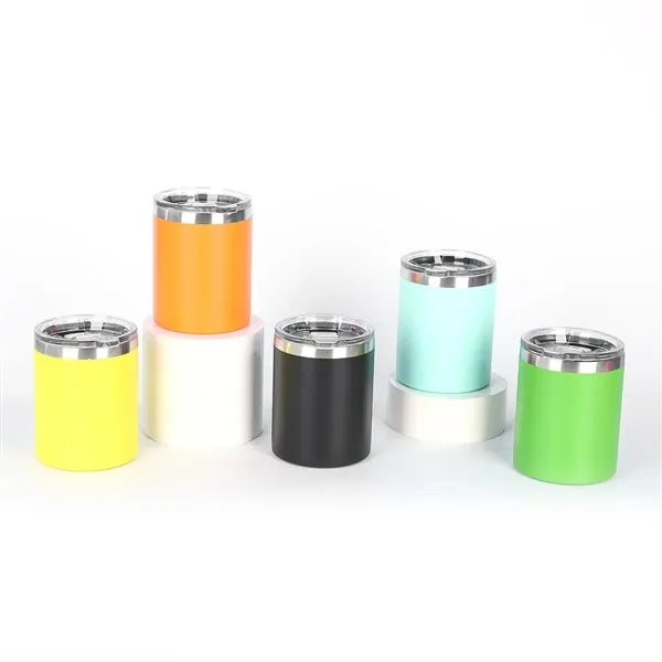 12 oz Stainless Steel Tumbler W/ Lid