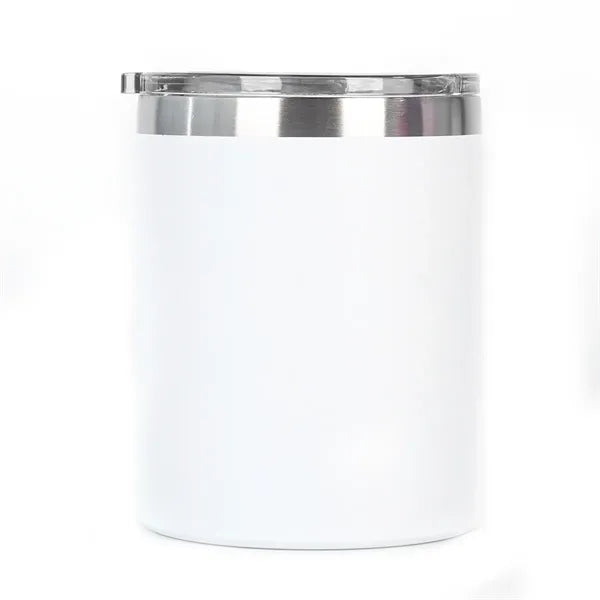 12 oz Stainless Steel Tumbler W/ Lid