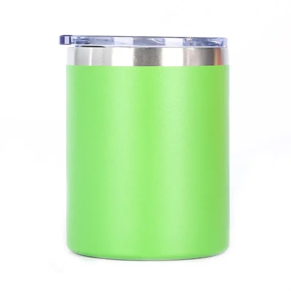 12 oz Stainless Steel Tumbler W/ Lid