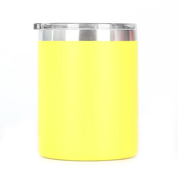 12 oz Stainless Steel Tumbler W/ Lid