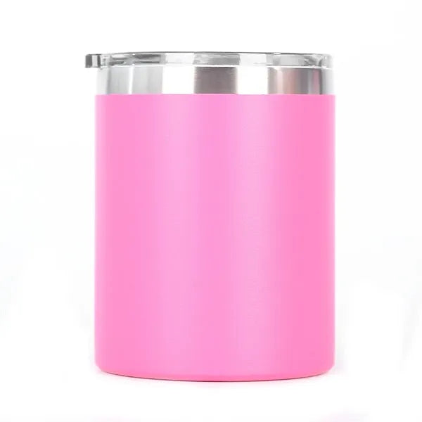 12 oz Stainless Steel Tumbler W/ Lid