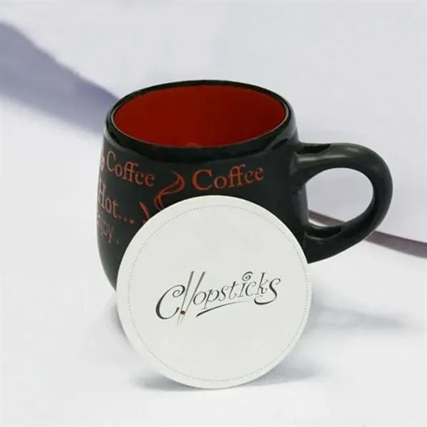 4" Round Paper Coasters