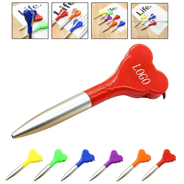 Tape Measure Pen with Ear Shape