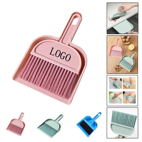 Mini Broom & Dustpan Set for Desktop Cleaning