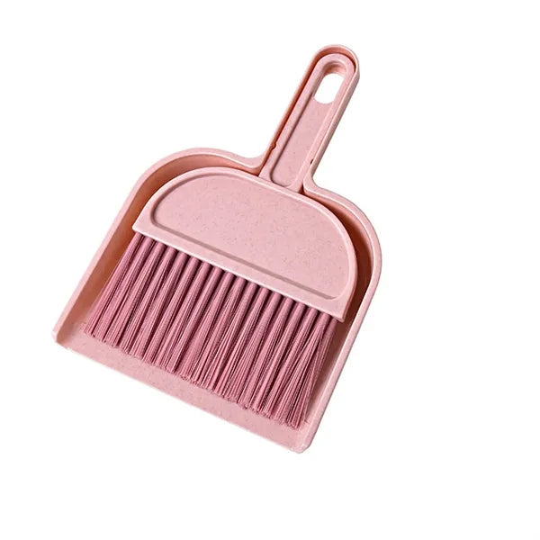 Mini Broom & Dustpan Set for Desktop Cleaning