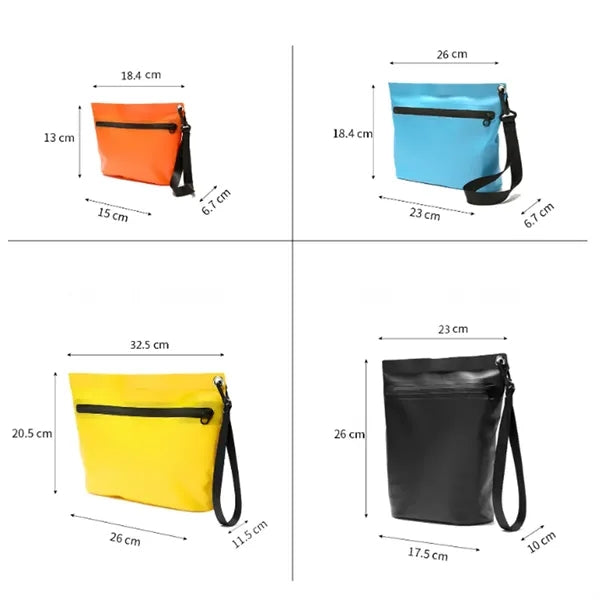 Waterproof Casual Wristlet Bag with Zipper Pocket