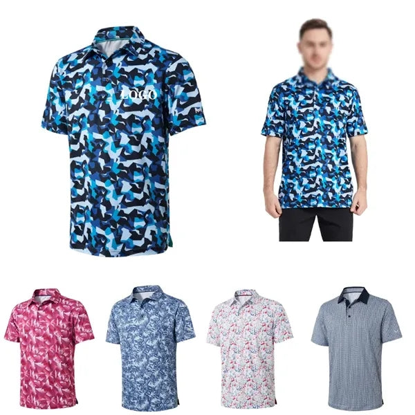 Men's Dry Fit Golf Polo Shirt