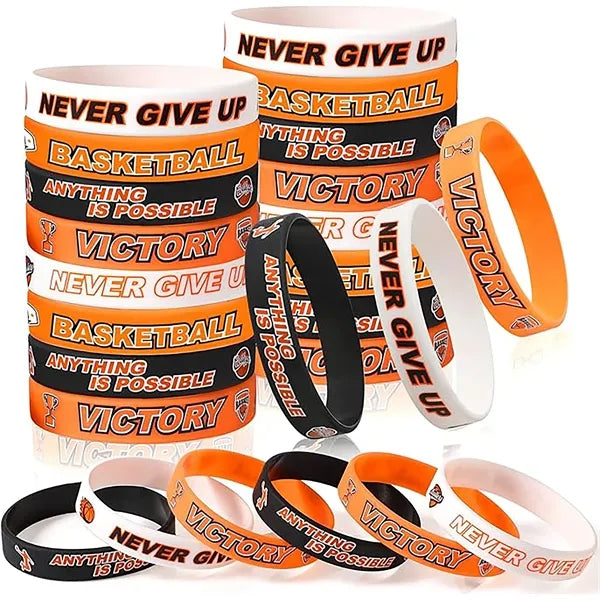 Silicone Sport Bracelets for Kids and Adults