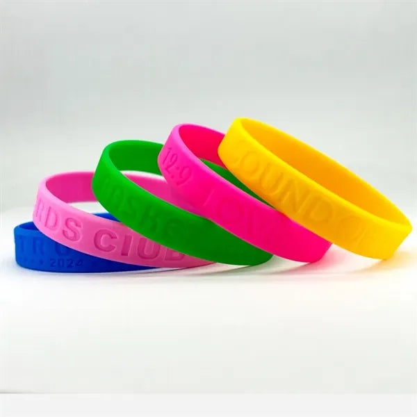 Debossed Silicone Bands