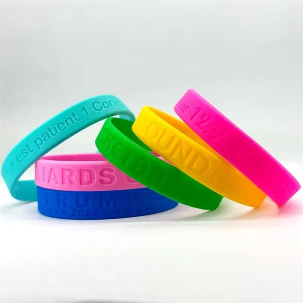 Debossed Silicone Bands