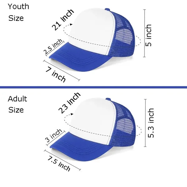 5 Panels Trucker Baseball Cap