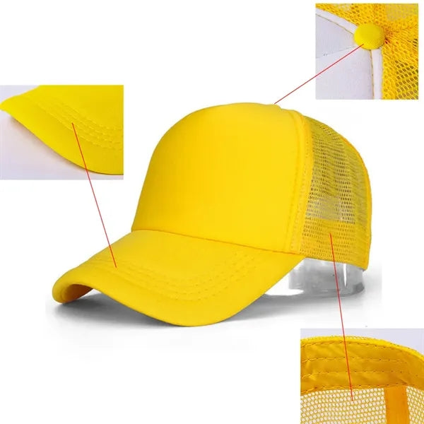 5 Panels Trucker Baseball Cap