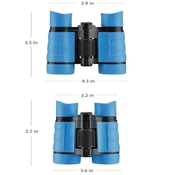 4x30 Children's Telescope Colorful Rubber Handle Non-Slip