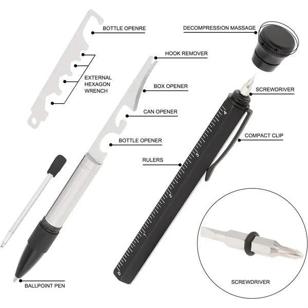 14 in 1 Men's Multi-Function Pen