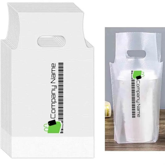 Clear Plastic Take Out Bag