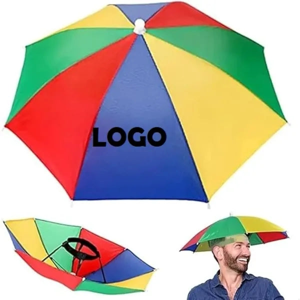 Vibrant Multi-Color Umbrella Hat