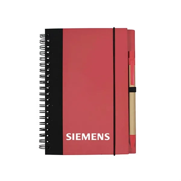 Eco Hardcover Journal & Pen (5"X7")