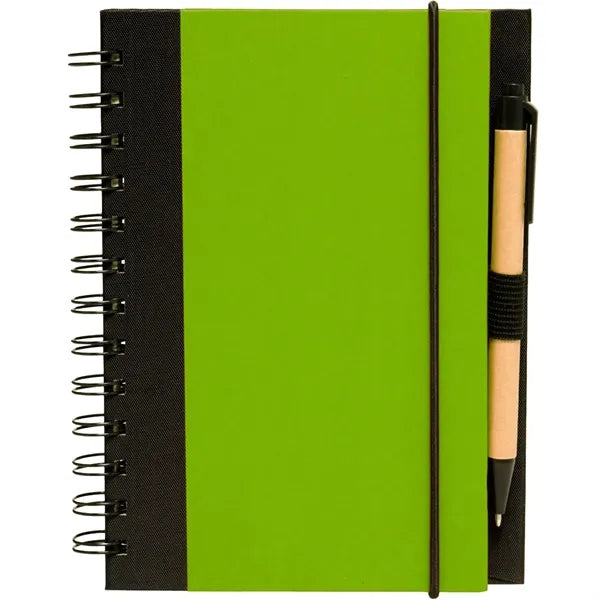 Eco Hardcover Journal & Pen (5"X7")