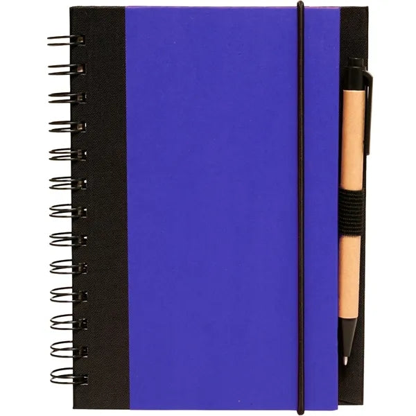 Eco Hardcover Journal & Pen (5"X7")