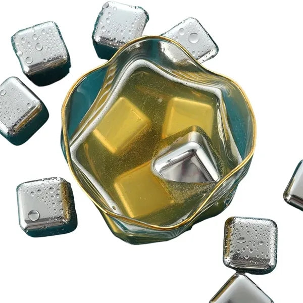 Stainless Steel Ice Cubes