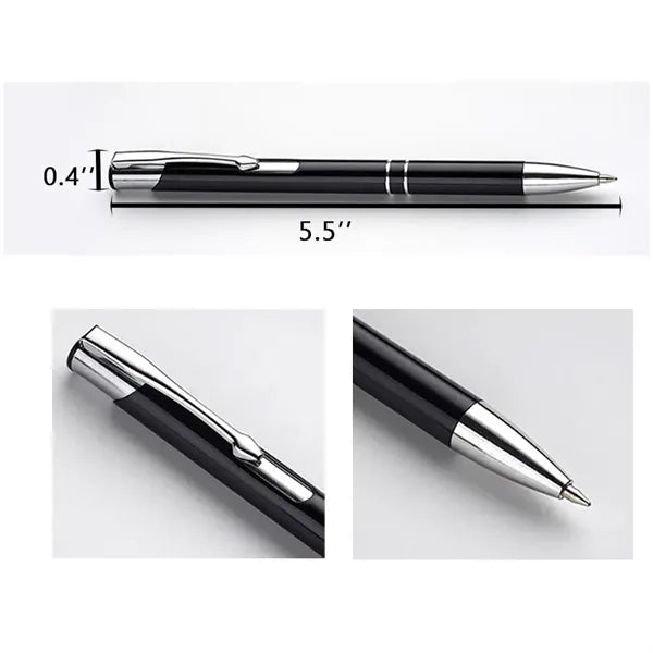 Metal Ballpoint Pen Press Type Office Supplies