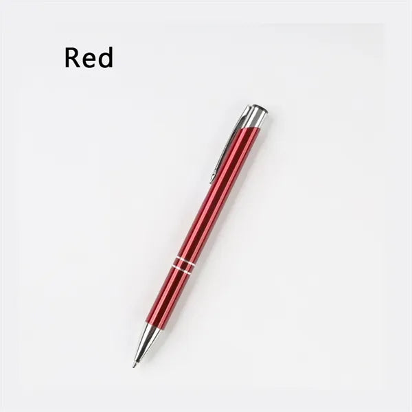 Metal Ballpoint Pen Press Type Office Supplies