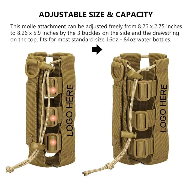 Tactical Molle Water Bottle Bag